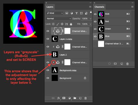 photoshop channel to layer.